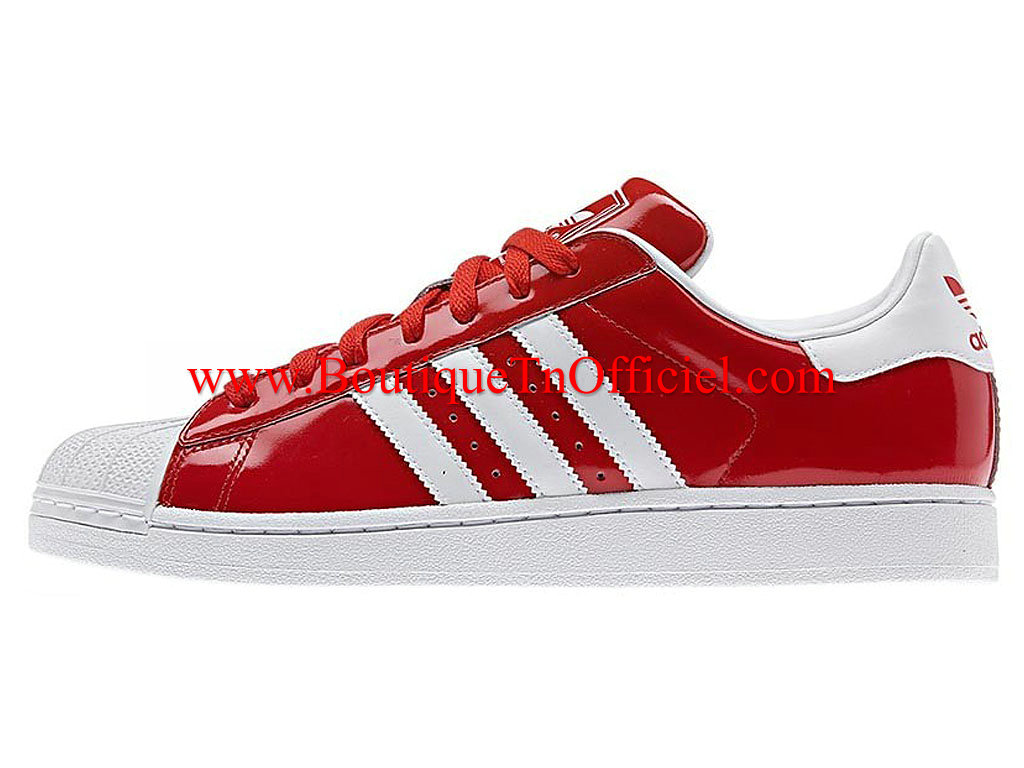 adidas superstar 80s homme rouge