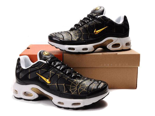 nike tuned 1 black gold