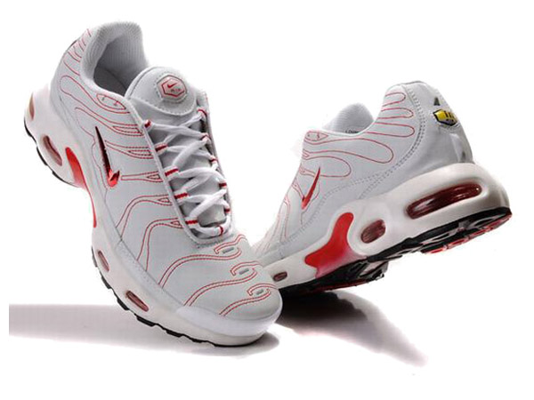 air max tn blanche et rouge