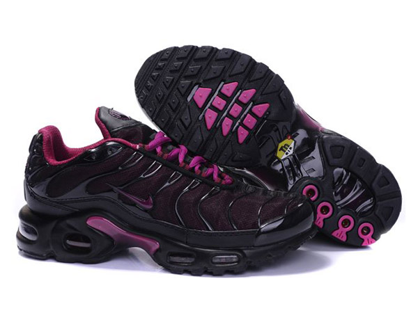 air max femme noir et rose