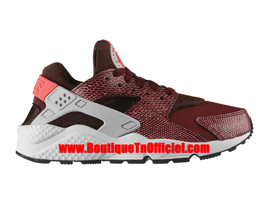 nike huarache femme rouge bordeaux