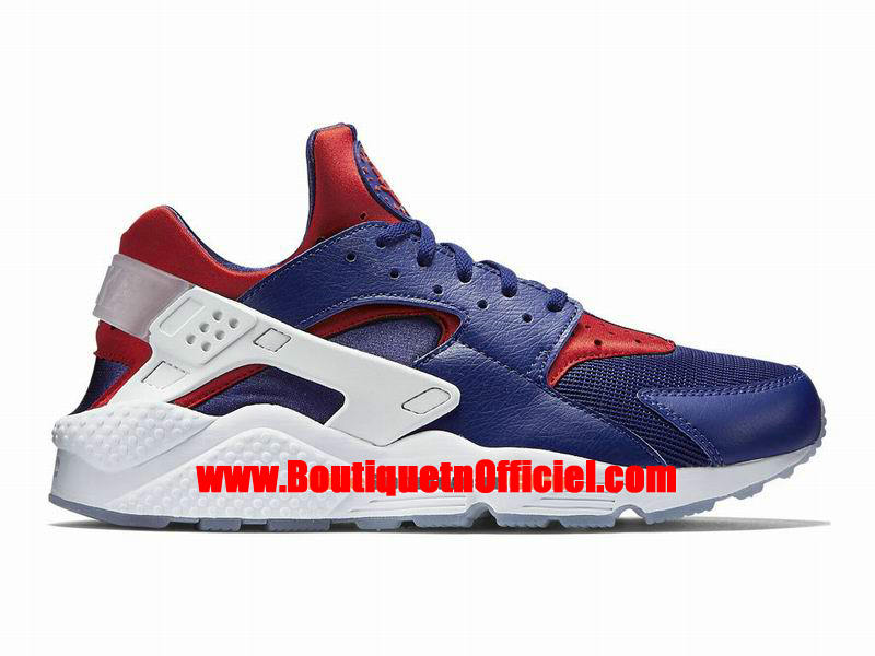 huaraches blue and red