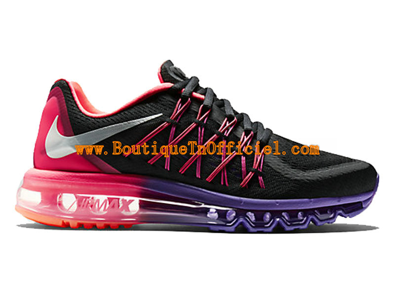 Nike Air Max 2015 GS Chaussures Pour Femme BlancNoirBleu Nike Air Max 2015 GS Chaussures Pour Femme BlancNoirBleu