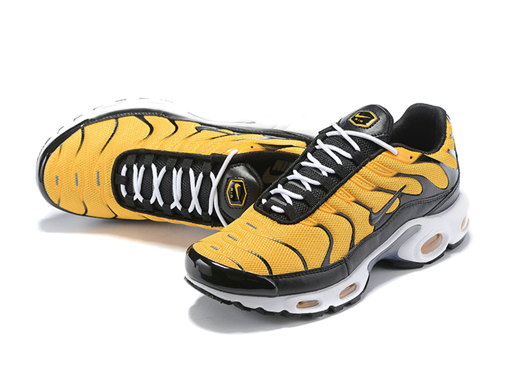 nike air max plus jaune