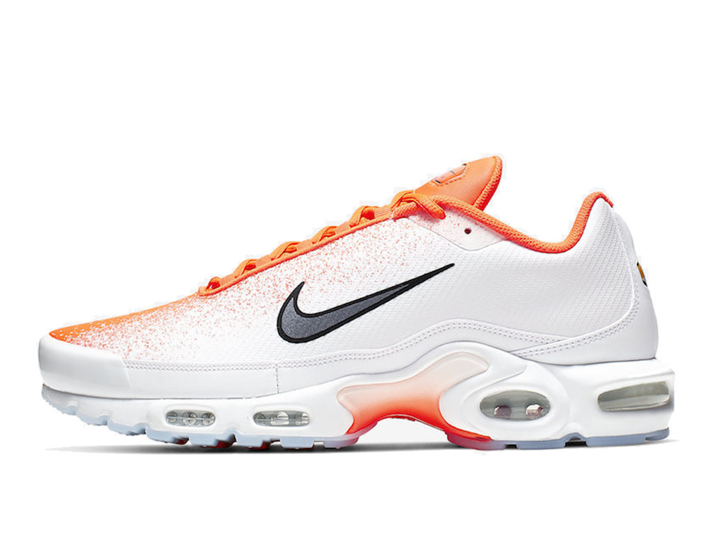 air max plus tn se white orange