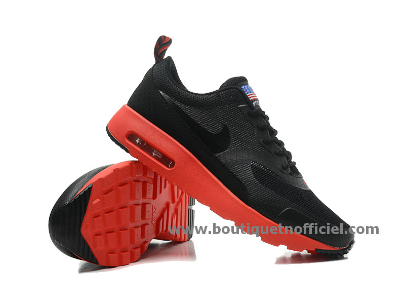 air max thea noir et rouge