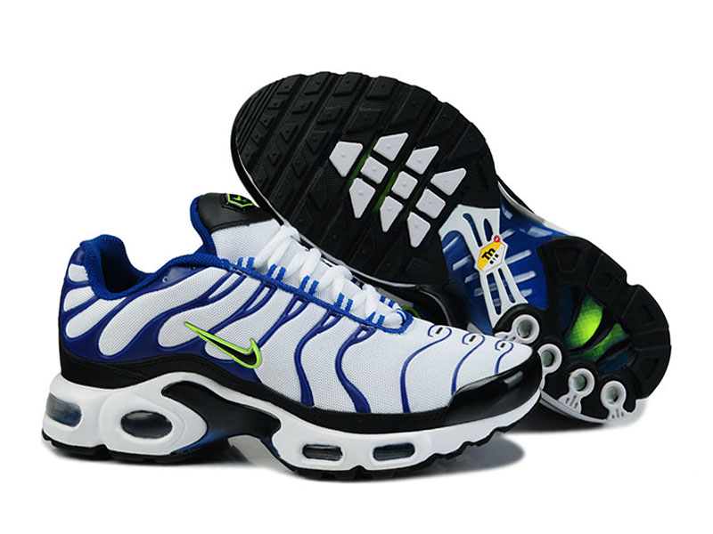 nike tn black blue