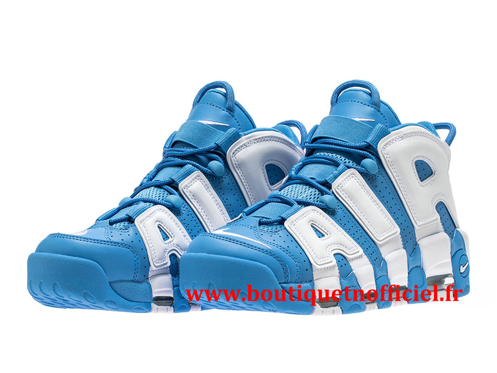 nike uptempo 96 femme bleu