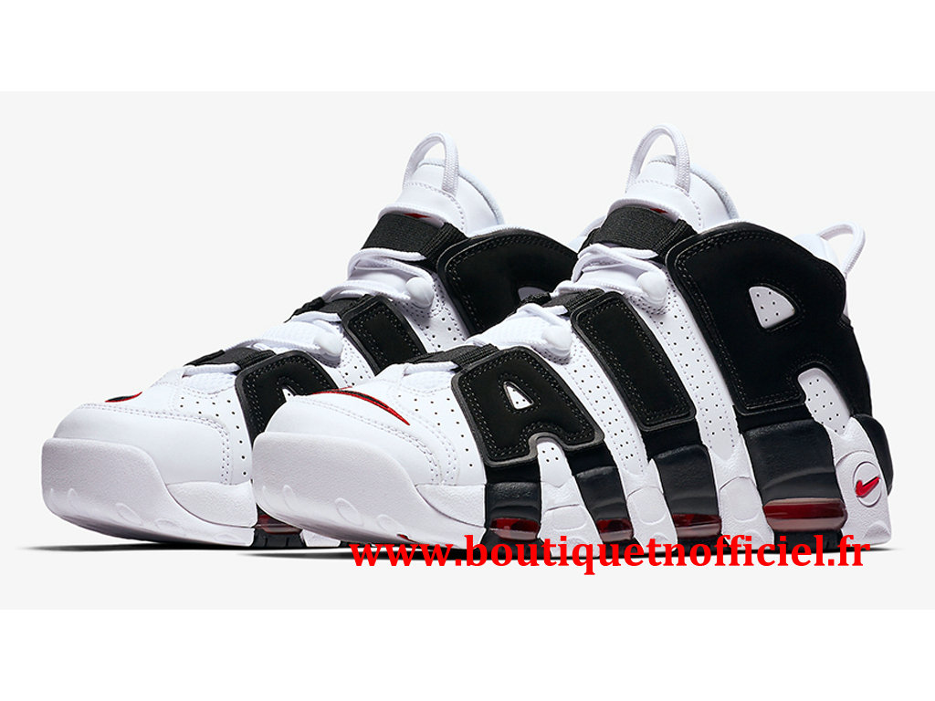 nike uptempo mens black