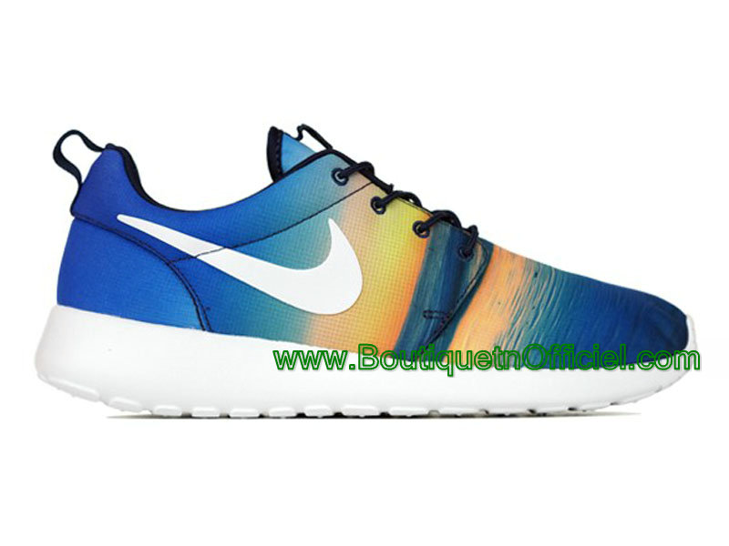 roshe run bleu blanc