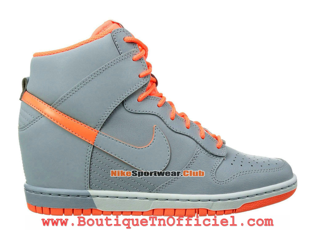 nike montante orange