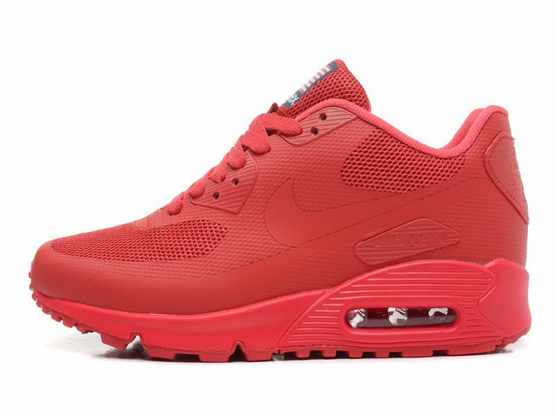 officiel nike air max 90 essential chaussures pas cher pour femme rouge