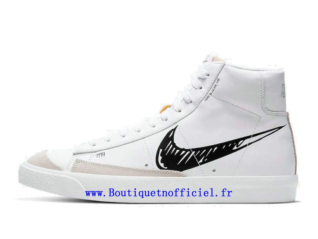 nike blazer mid noir homme