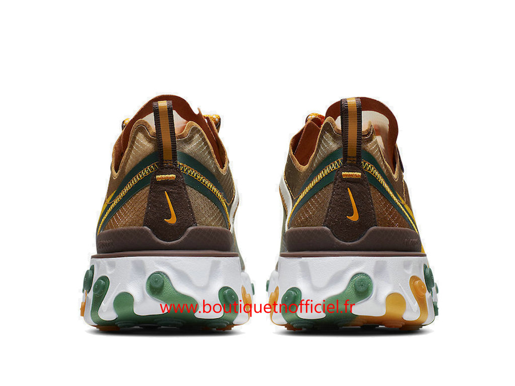nike react element 87 homme brun